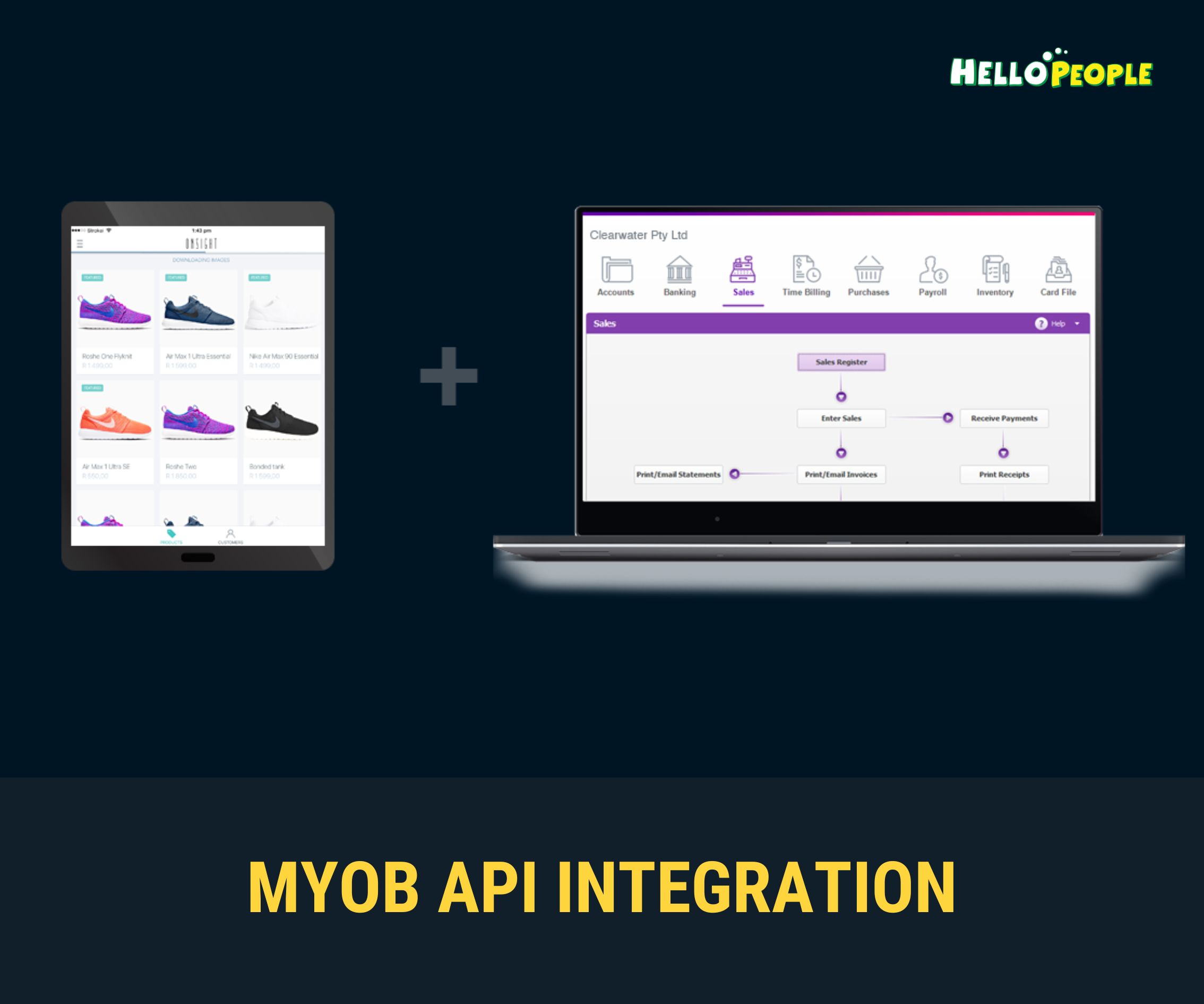 myob api integration